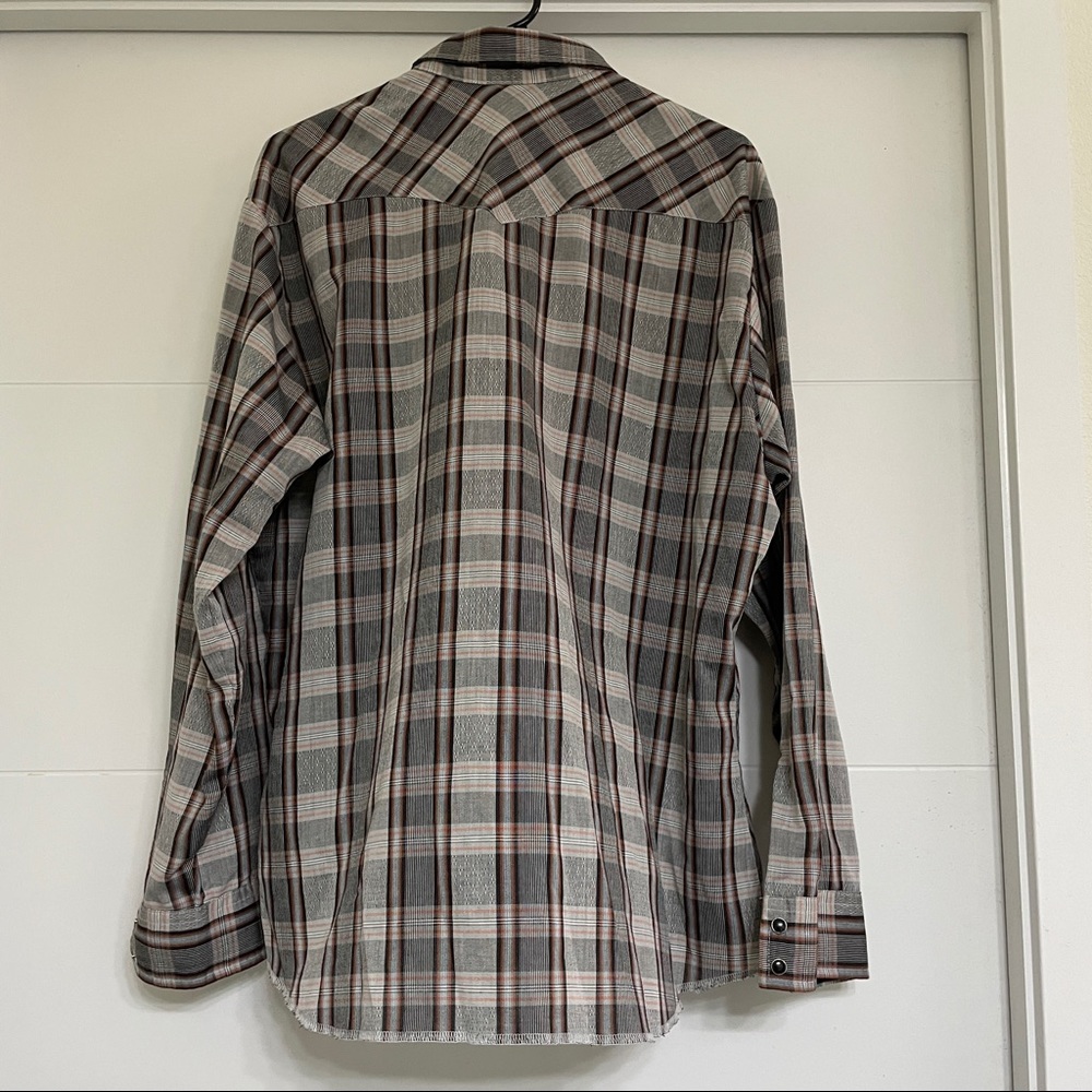 Wrangler Long Sleeve Pearl Snap